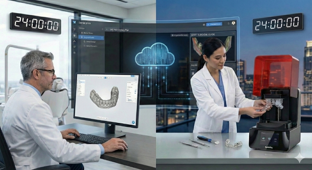 24-Hour Express Surgical Guide Design: When Speed Matters in Implant Dentistry